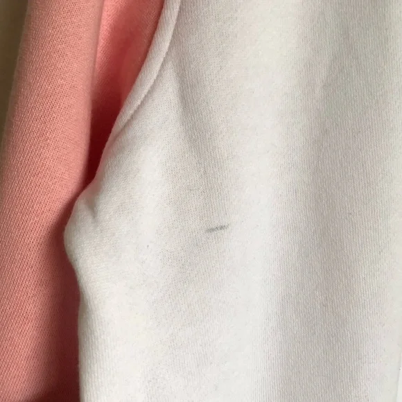 NWT Pusheen Sushi Pink / White Colorblock Crewneck Sweatshirt Size Medium - Picture 9 of 9